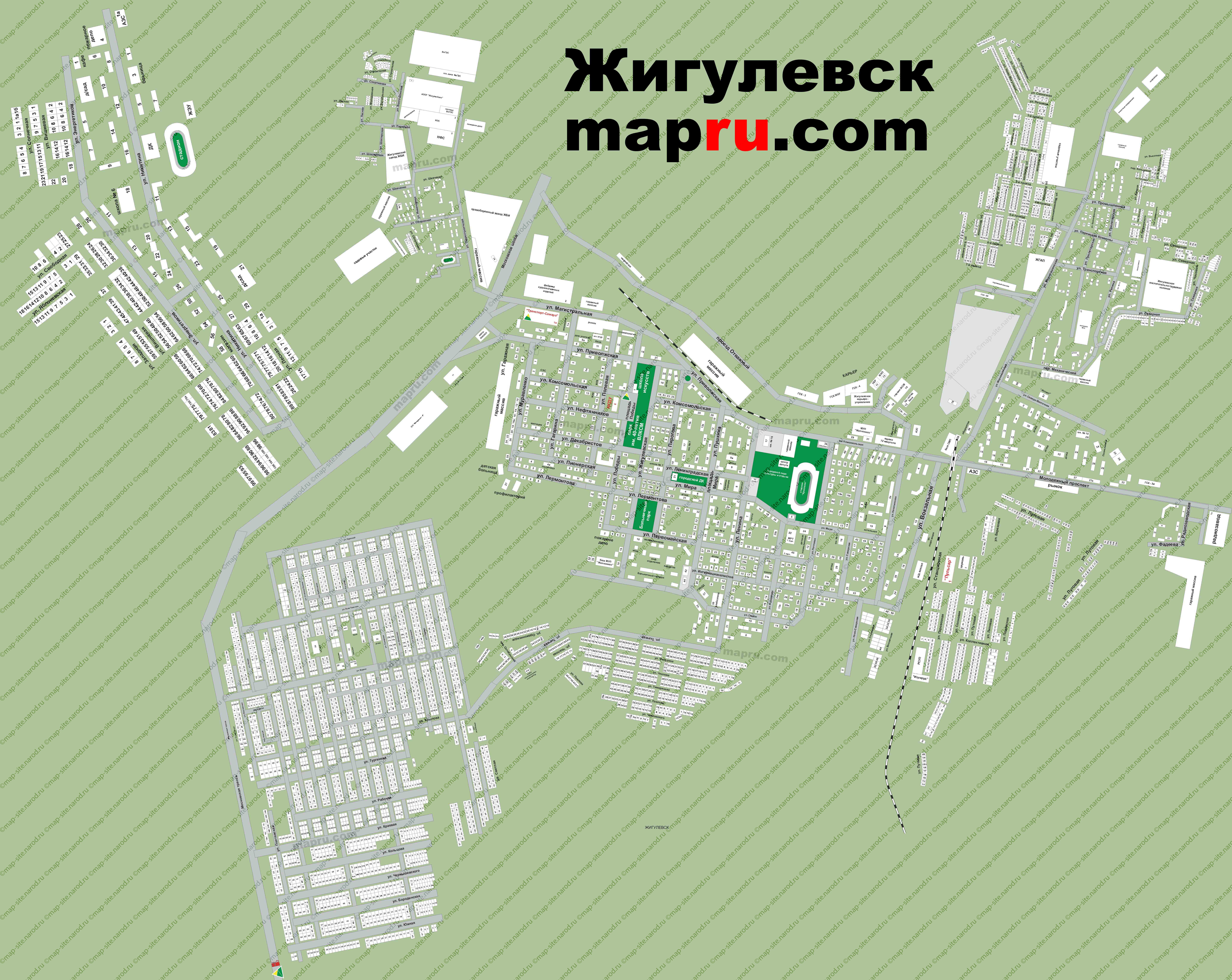 Спутниковая Карта Онлайн Кинеля Самарской Области