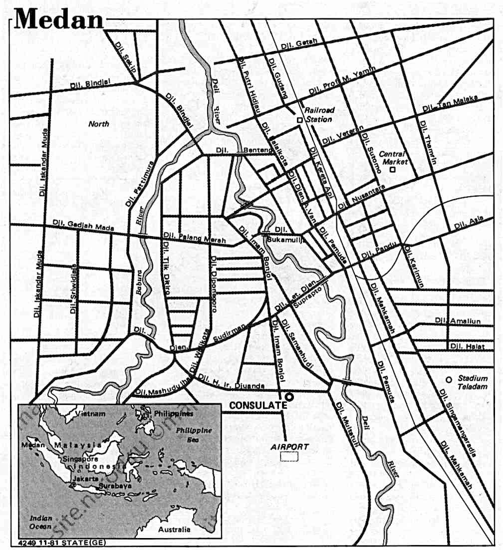 Image Result For Map Medan Image Result For Map Medan