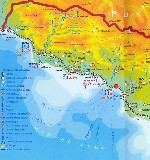 туристская Карта абхазии