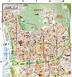 Карта альмерии