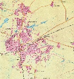 Карта Анжеро-Судженска