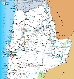 Карта Антофагасты
