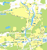 Карта города Балашиха