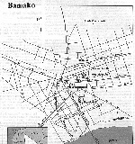 Карта Бамако