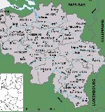 Карта бельгии