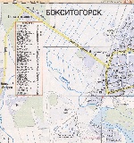 Карта Бокситогорска