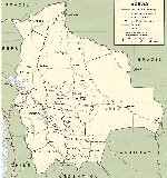 карта боливии