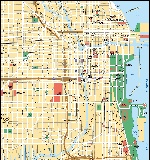 Карта Чикаго