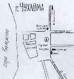 Карта Чухломы