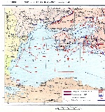 Карта действий Черноморского флота во второй период Великой Отечественной войны