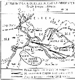 Карта Демянской наступательной операции 1943 года