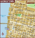 Карта Джорджтауна