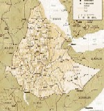 Карта эфиопии