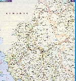 Карта Эпира