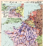 Карта Французской кампании 1940 года