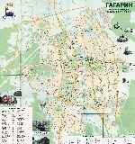 Карта Гагарина