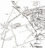Карта германского плана штурма Брестской крепости