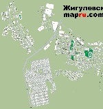 Карта Жигулевска