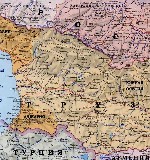карта грузии