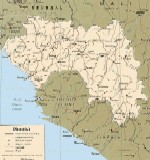 Карта гвинеи