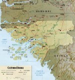 Карта гвинеи-бисау