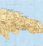 административная карта Ямайки