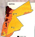 карта иордании