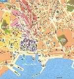 Карта Кальяри