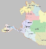 Карта Калмыкии