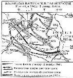 Карта Калужской наступательной операции