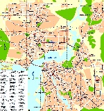 Карта Казани