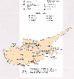 карта Кипра