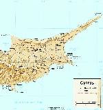 карта кипра