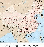 Административная карта Китая