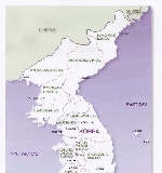 Карта кореи
