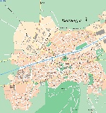 Карта Кюстендила