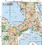 Карта ла-коруньи