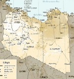 Карта ливии