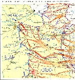 Карта Люблин-Брестской наступательной операции