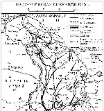 Карта Маас-Рейнской наступательной операции