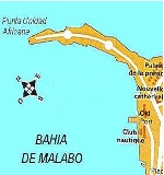 Карта Малабо