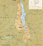 Карта малави