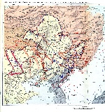 Карта Маньчжурской стратегической наступательной операции