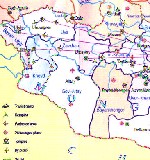 Карта монголии