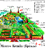 трехмерное изображение кремля