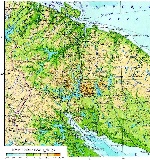 Карта Мурманской области