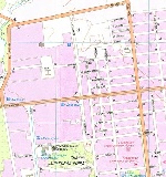 Карта Нальчика