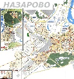 Карта Назарово