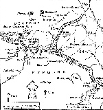 Карта оборонительного сражения за Трансильванию