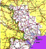 Карта одесская области